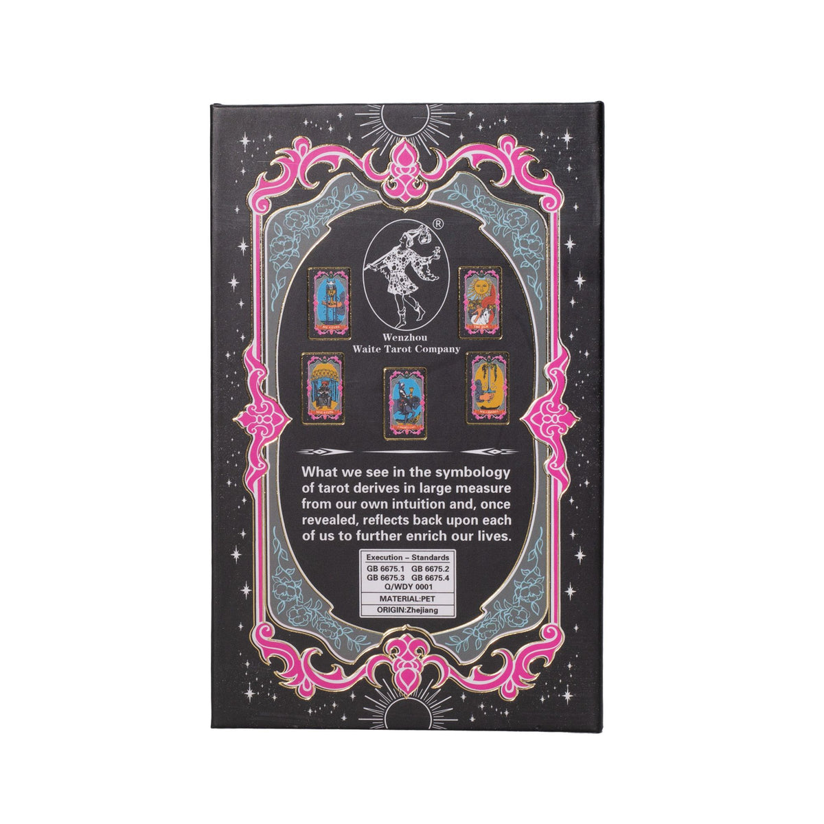 Gold Foil Tarot Card Set - with booklet