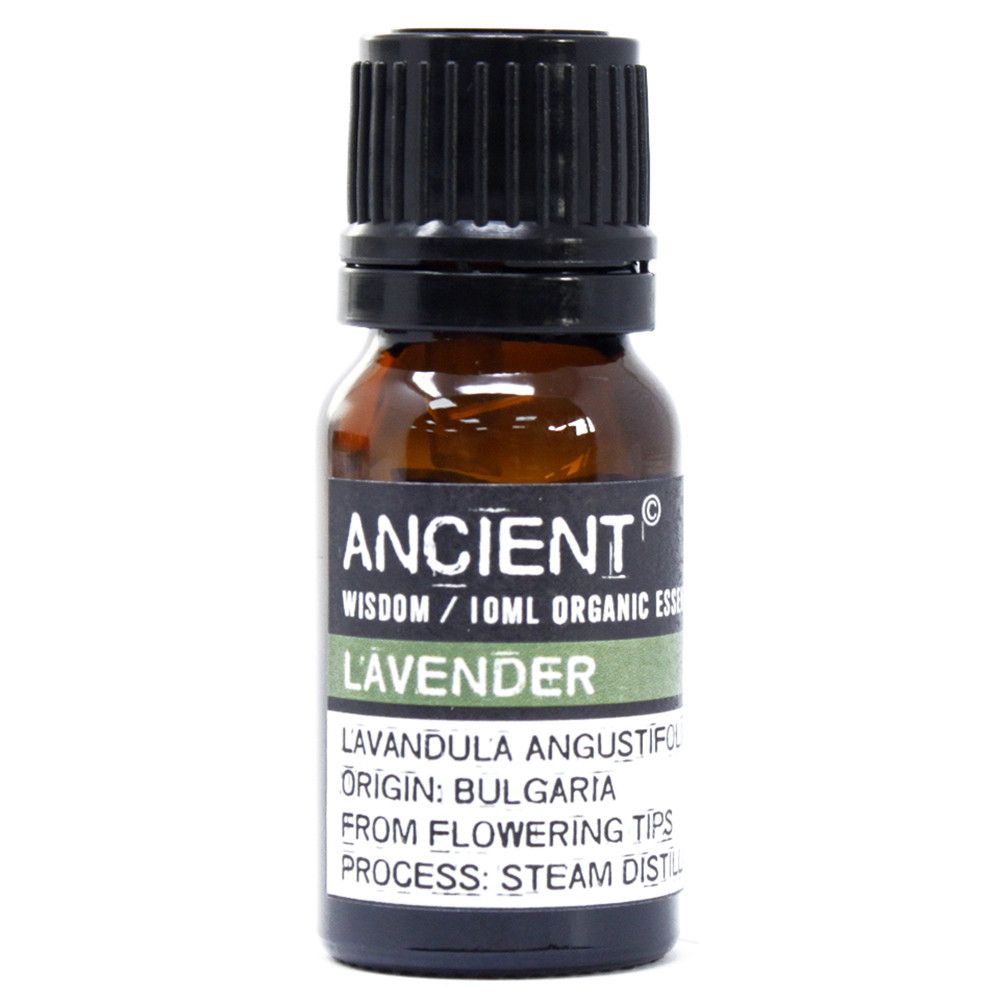 Lavender Organic Essential Oil 10ml for Aromatherapy and Home Use