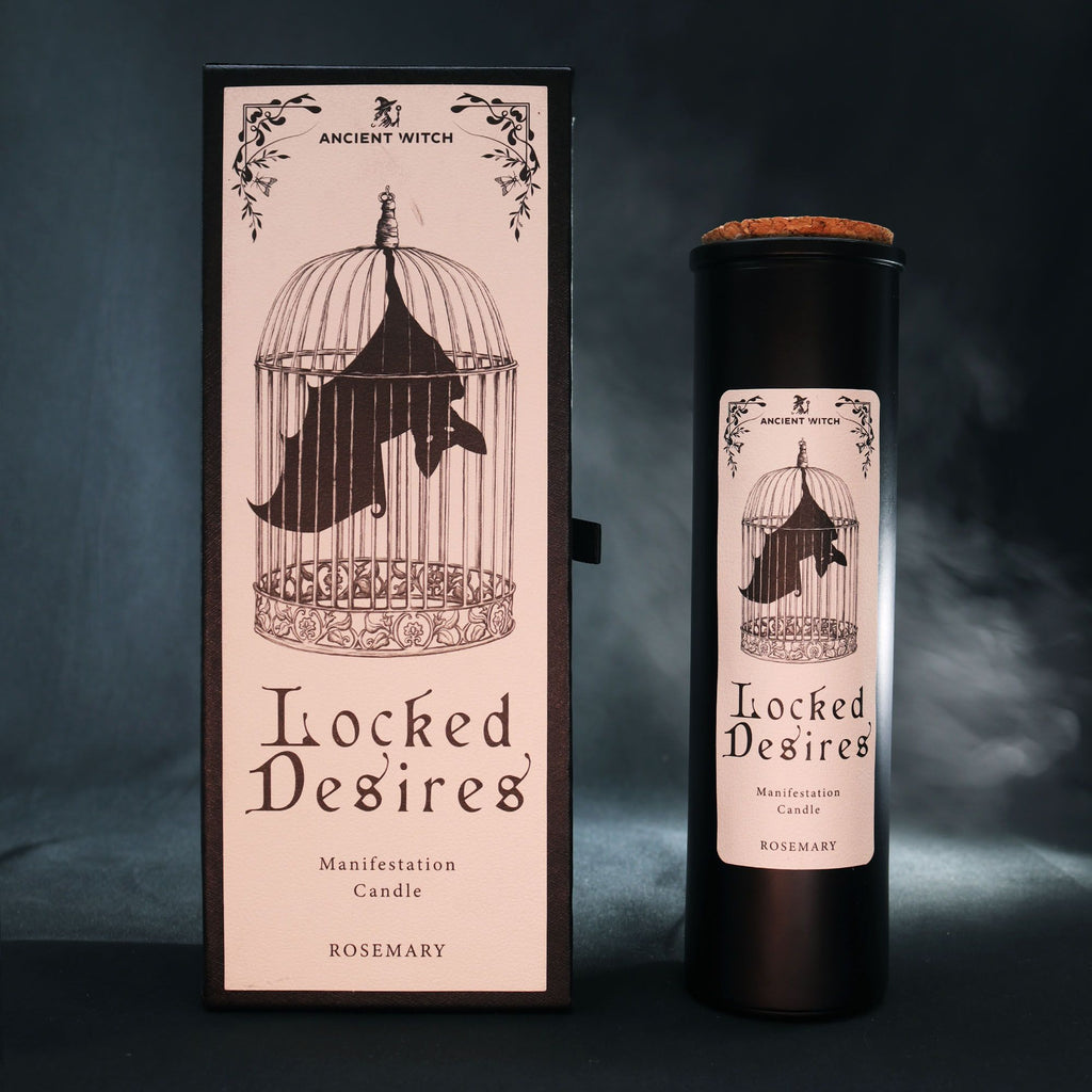 Ancient Witch Locked Desires Ritual Candle for Manifestation Magic