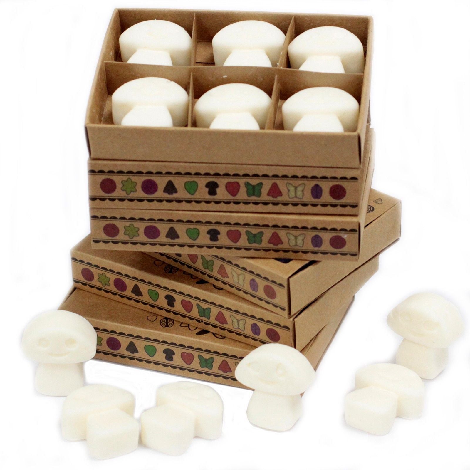 Box of 6 White Musk Wax Melts for Inviting Home Fragrance