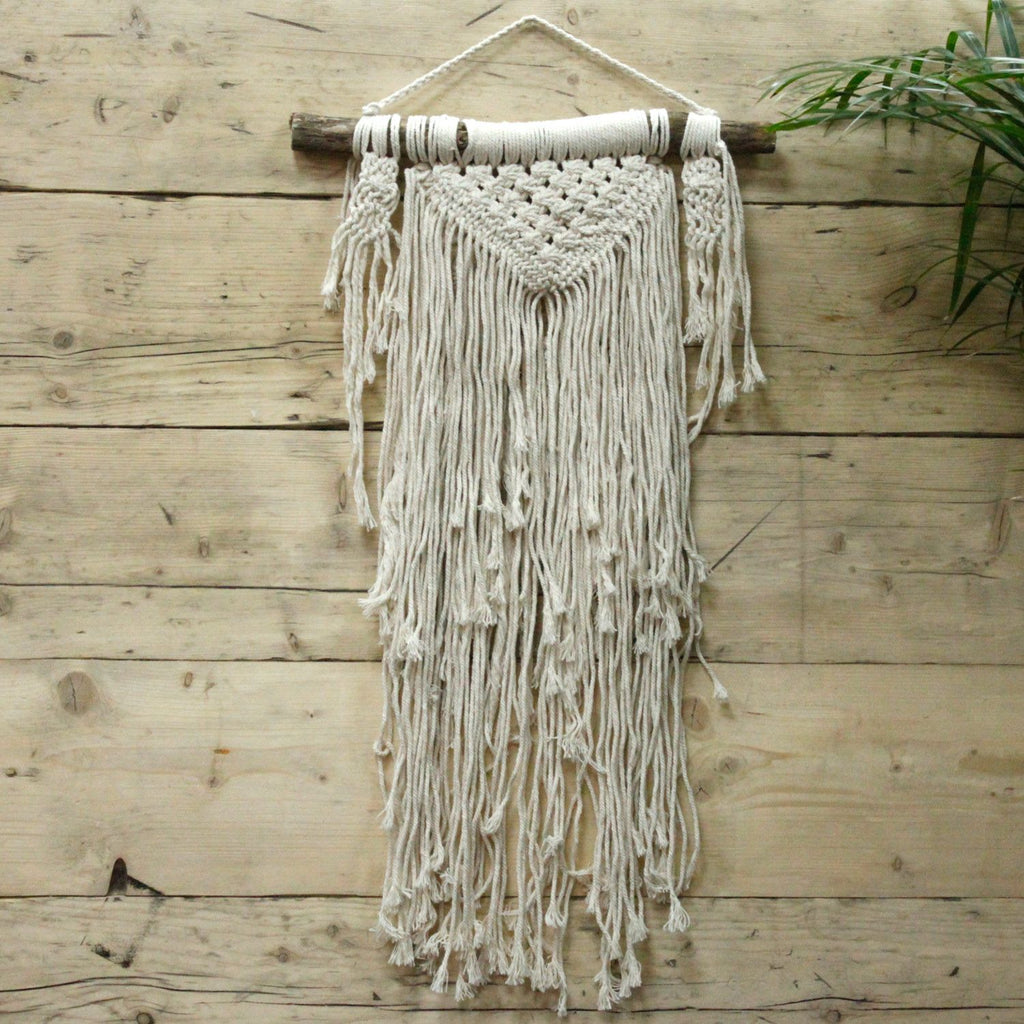 Macrame Wall Hanging Natural Abundance for Boho Chic Decor