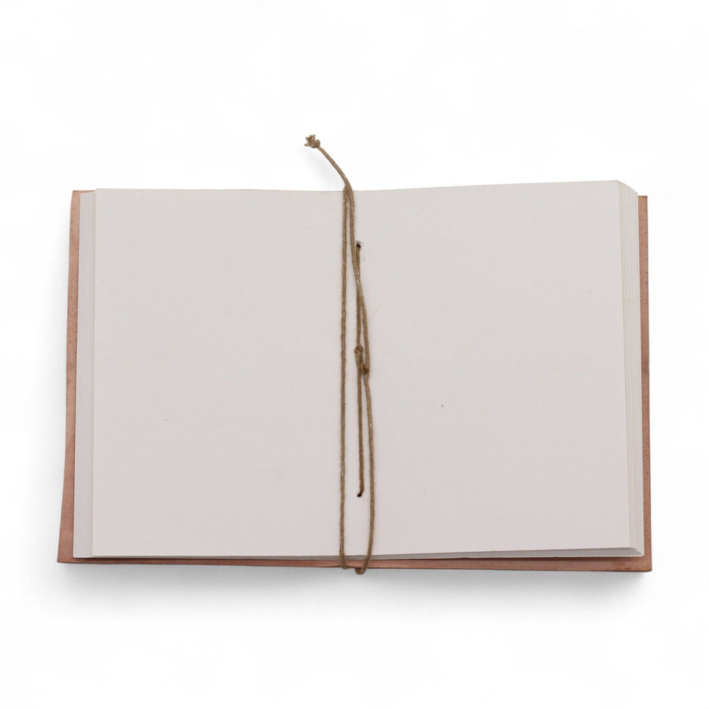 Assorted Leather Notebooks with Unique Embossed Designs