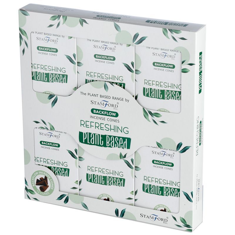 Plant Based Backflow Incense Cones with Refreshing Aroma Effect