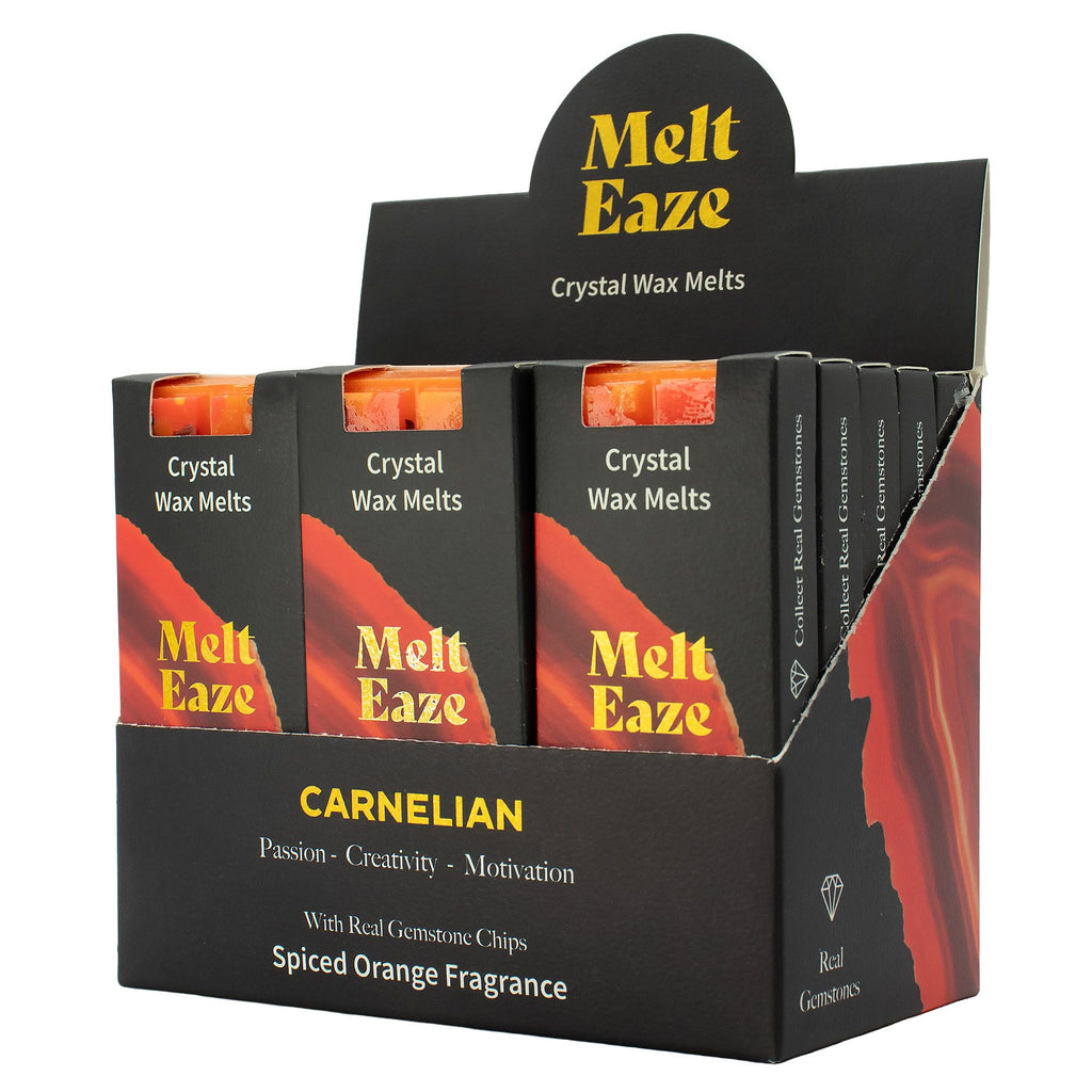 MeltEaze Wax Melts 50g Carnelian Fire with Spiced Orange Aroma