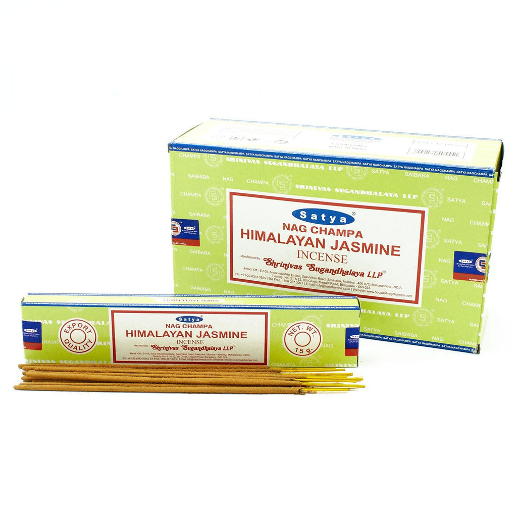 Satya Incense Sticks 15g Himalayan Jasmine for Home Fragrance