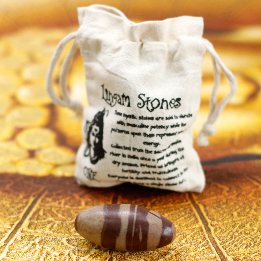 Three Inch Lingam Stone for Unique Home Decor and Gifts