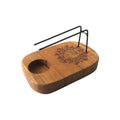 Palo Santo Heater Teak Wood with Yin Yang Design for Aromatherapy