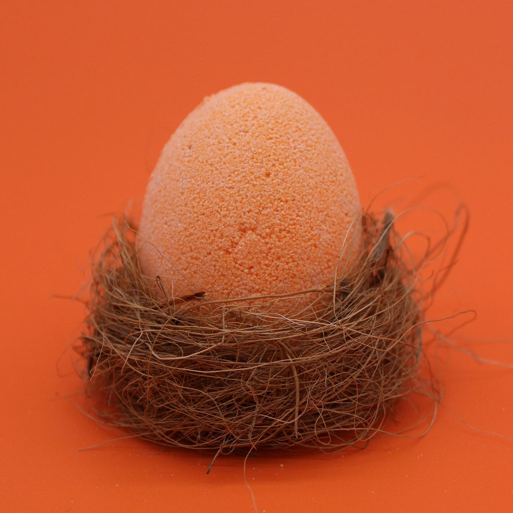 6 Bath Eggs in a Tray Tangerine and Grapefruit for Kids Fun Time