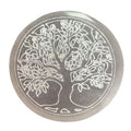 Small 8cm Charging Plate with Tree of Life Design for Decor