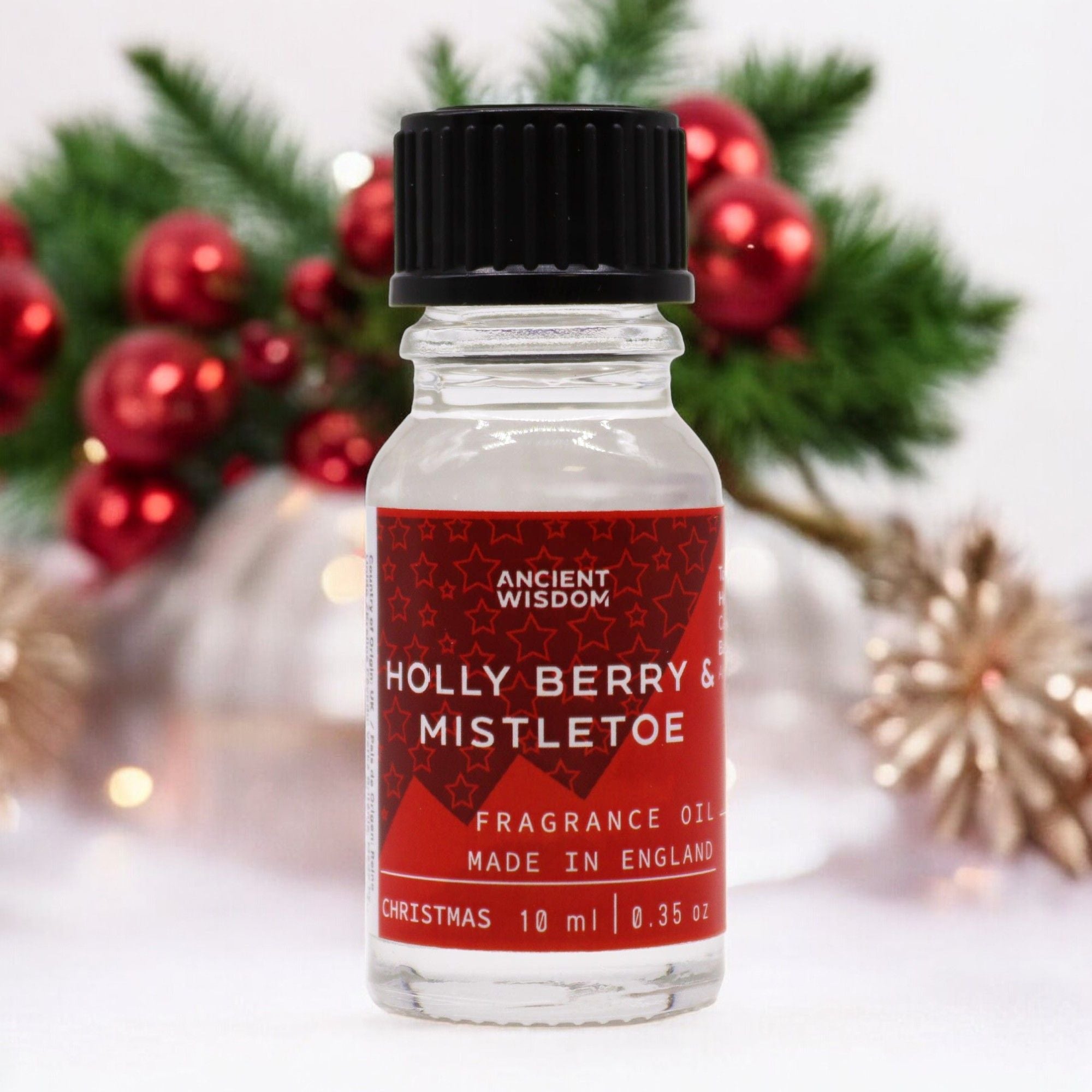 10ml Holly Berry & Mistletoe Fragrance Oil for Lasting Aroma