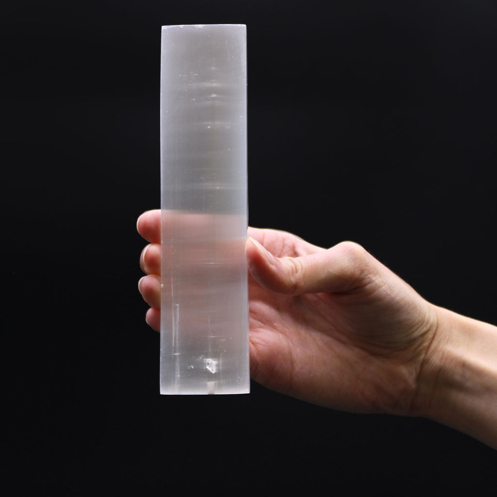 Flat Bar Charging Plate 15cm Plain for Crystal Cleansing Use