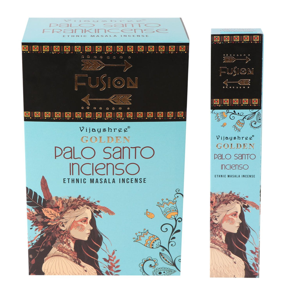 15g Golden Palo Santo and Frankincense Incense Sticks