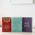 Soft Book Dream Journal with 80 Pages and Crescent Moon Design