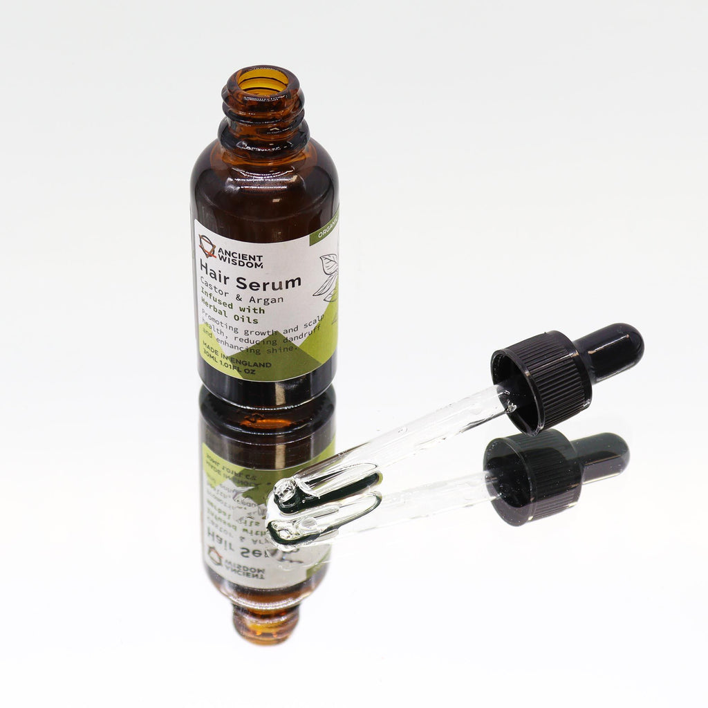 Organic Herbal Hair Serum 30ml for Nourishing Healthy Hair Growth