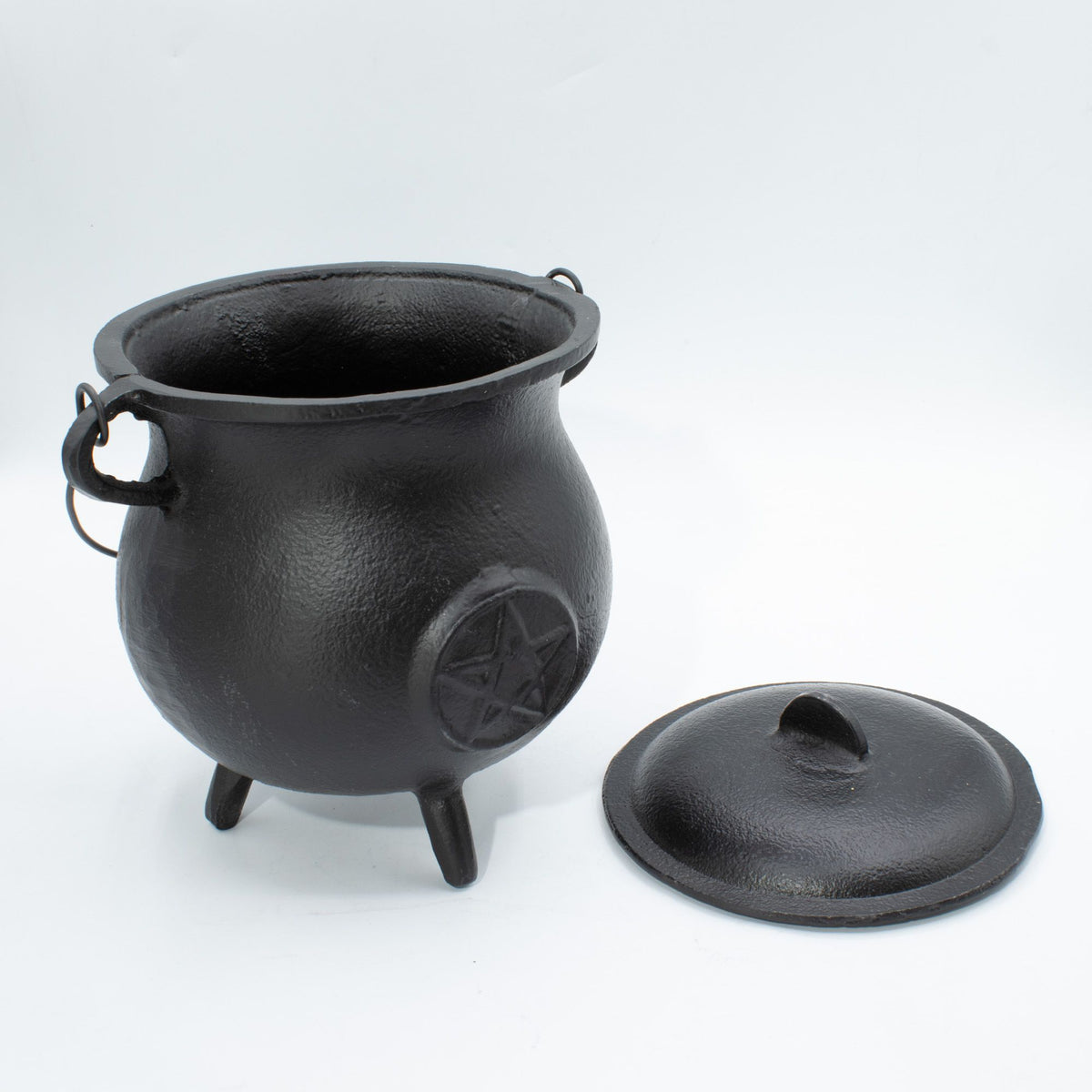 Extra Huge Cast Iron Cauldron with Pentagon 23x18cm (at least 4kg)
