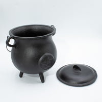Extra Huge Cast Iron Cauldron with Pentagon 23x18cm (at least 4kg)
