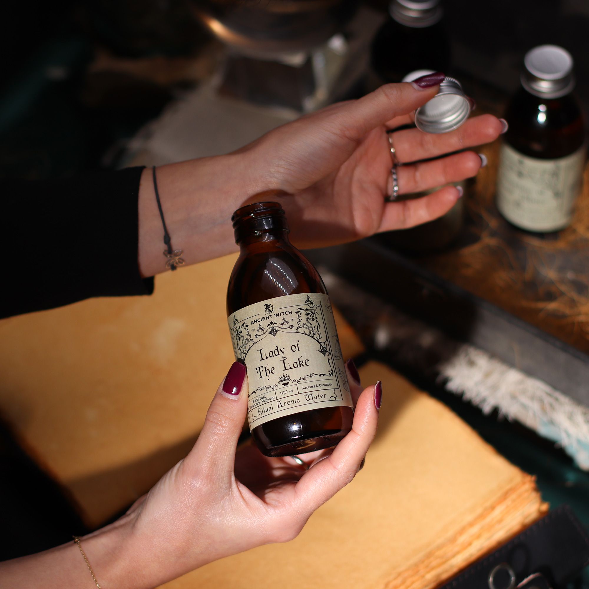 Ancient Witch Ritual Water Avalon Island Elixir for Love and Healing