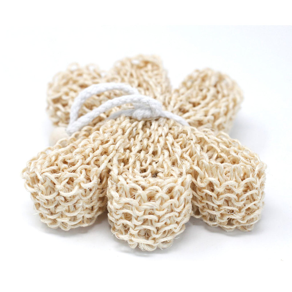 Sisal Sponge and Scrub Exfoliating Star for Skin Refreshment
