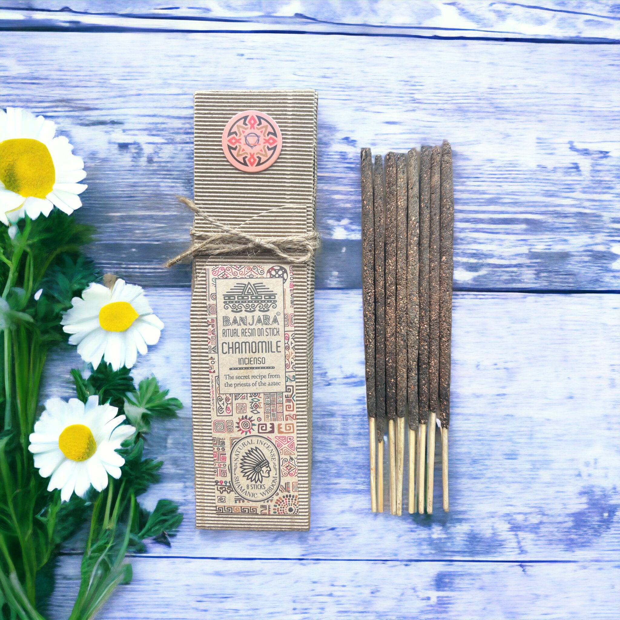 Chamomile Ritual Resin on Stick for Calm Moments and Relaxation