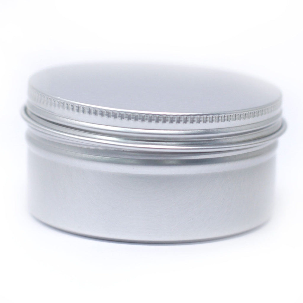 Aluminium Tin Box Round with Screw Top for Versatile Storage