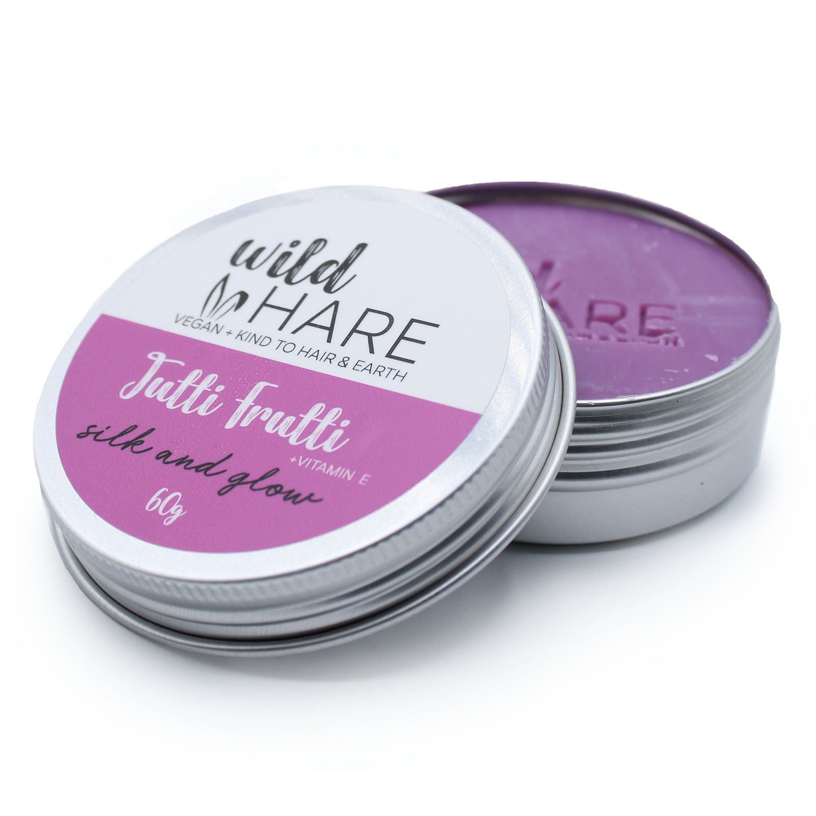 Wild Hare Solid Shampoo 60g Tutti Frutti for Vibrant Hair Care