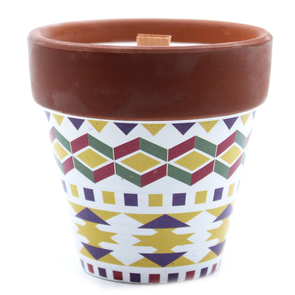 Agnes + Cat Geranium Herb Garden Candles for Uplifting Aromas