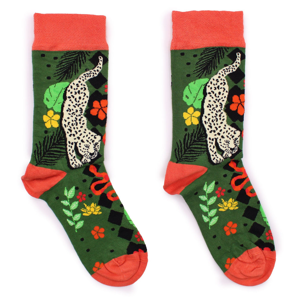 Hop Hare Bamboo Socks S/M Bali Jungle for Ultimate Comfort and Style