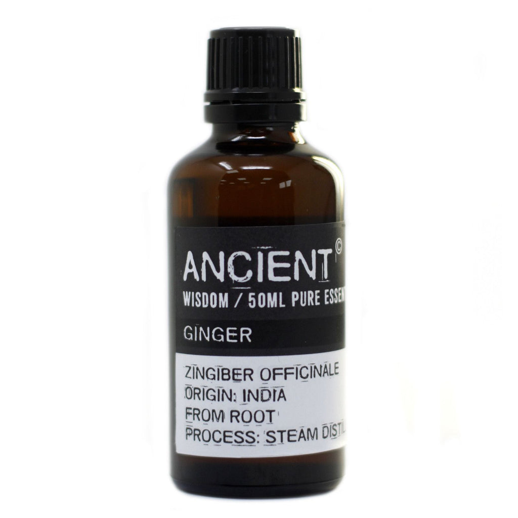 Ginger Essential Oil 50ml for Aromatherapy and Home Remedies