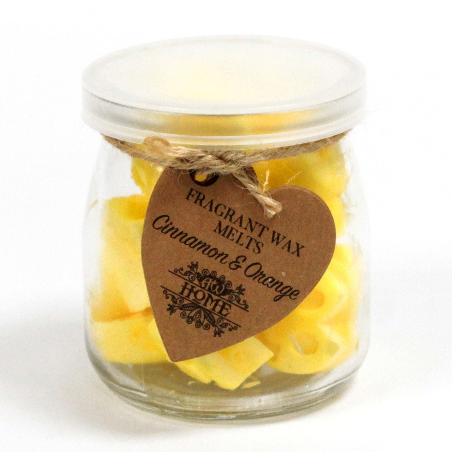 Soywax Melts Jar with Cinnamon and Orange for Home Fragrance
