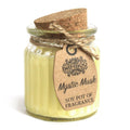 Mystic Musk Soy Pot of Fragrance Candles with Cork Lid Design