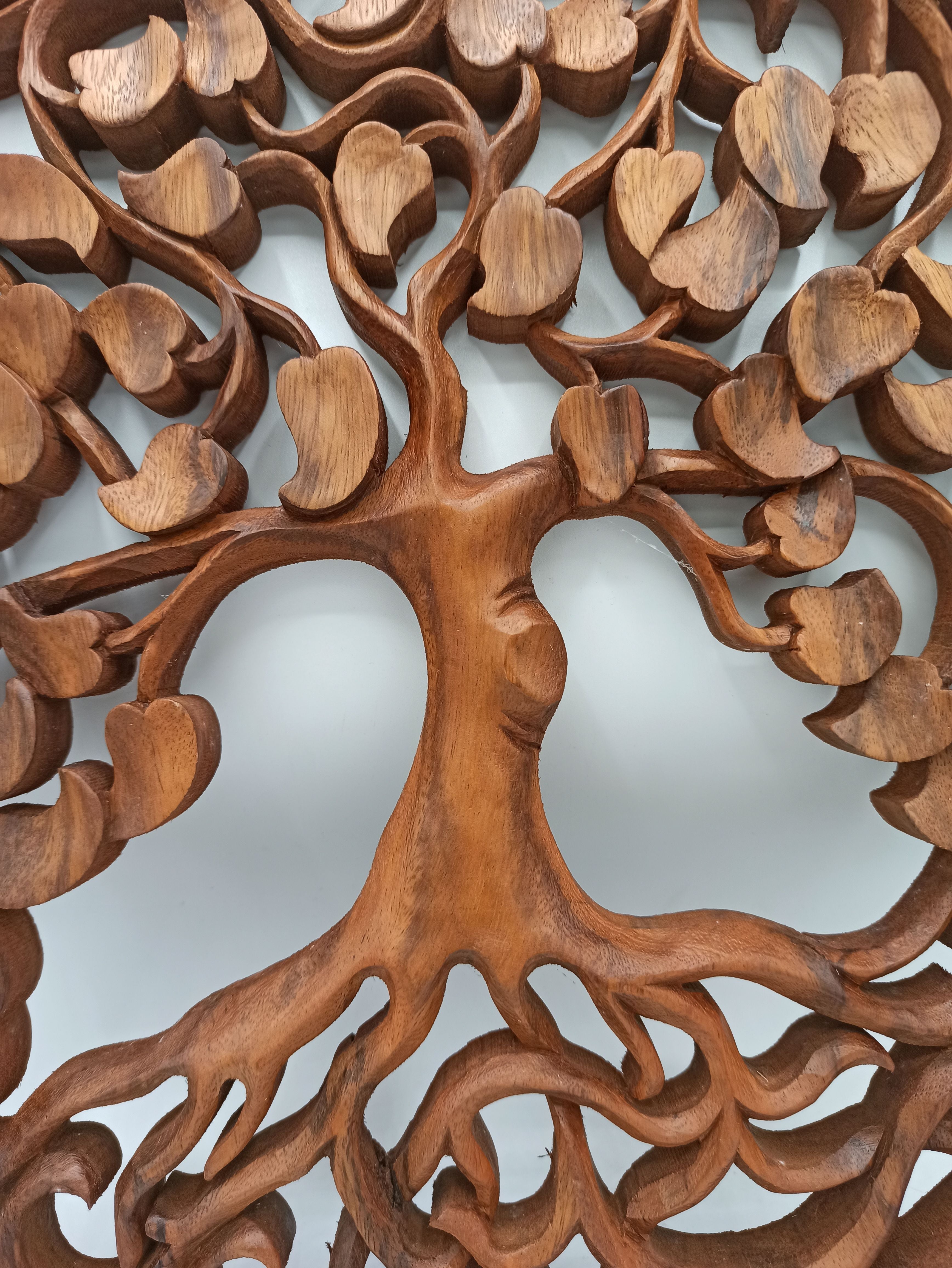 Tree of Life Love Panel Decorative Wooden Art for Home Decor