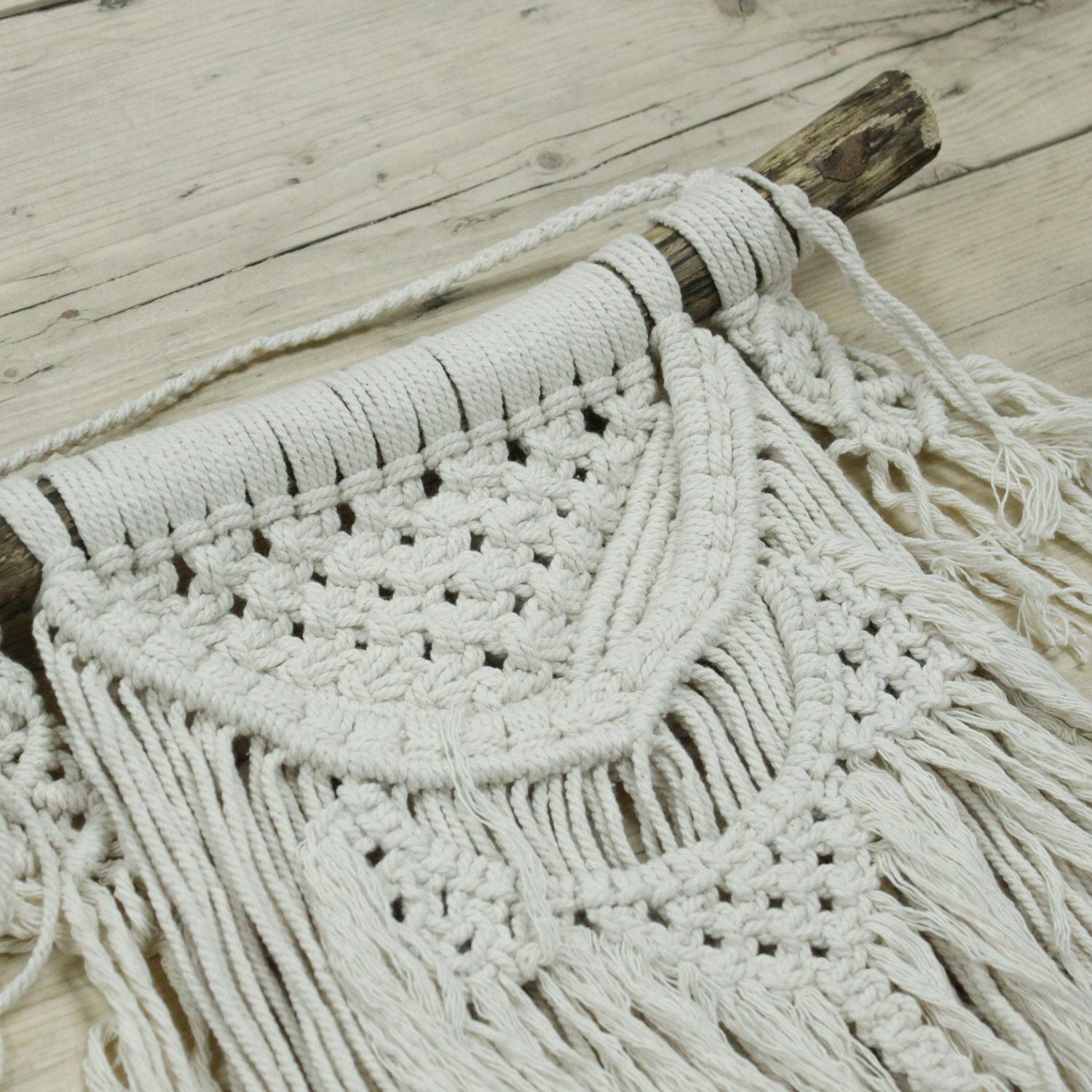 Macrame Wall Hanging Natural Abundance for Boho Chic Decor