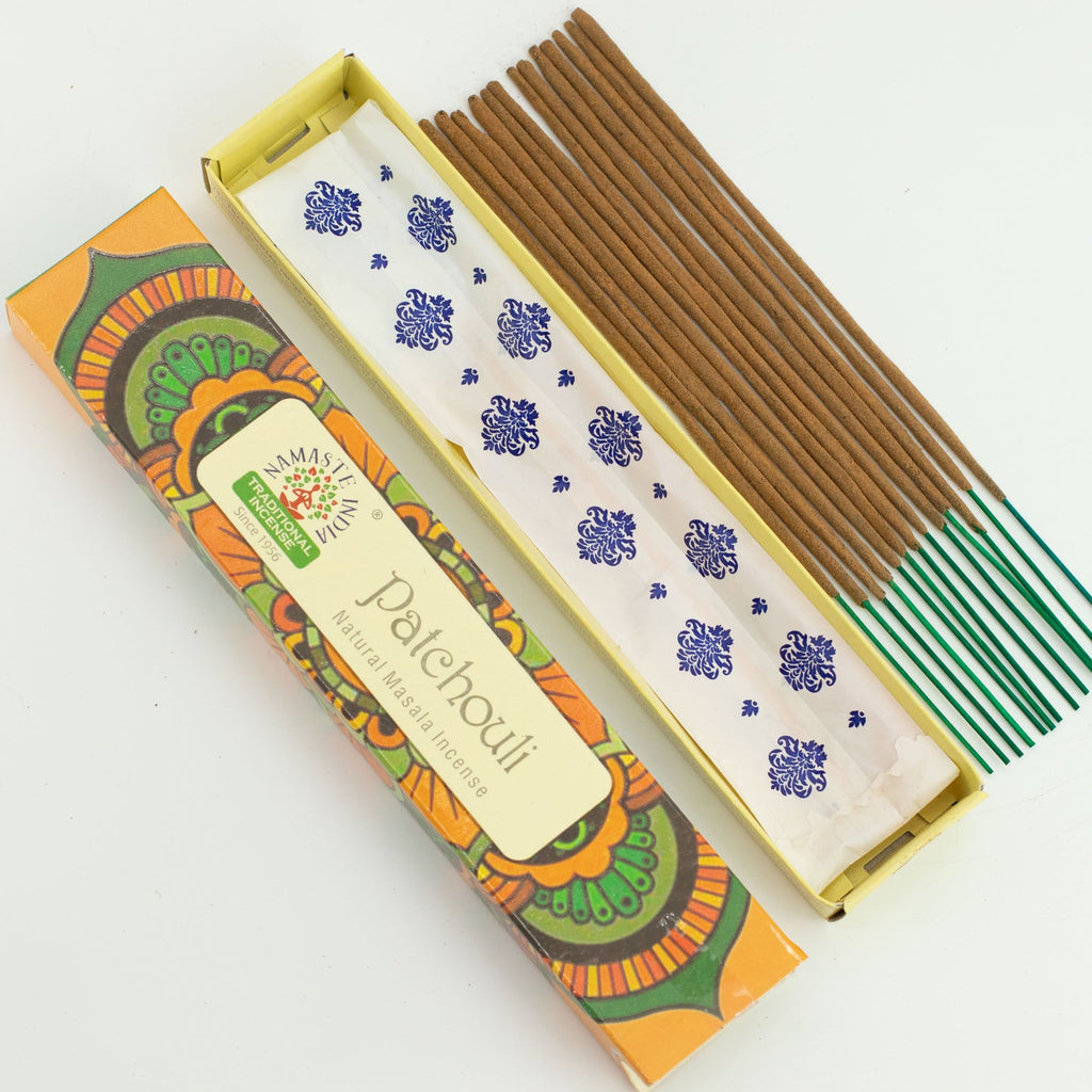 Namaste Mandala Masala Incense Sticks with Patchouli Aroma