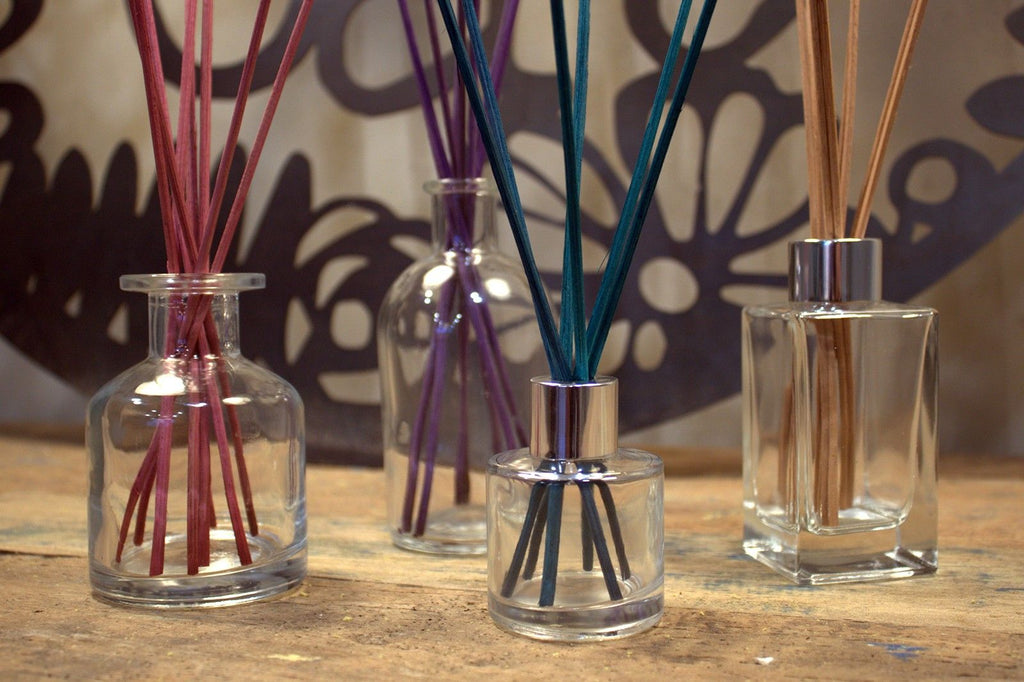 250 ml Round Antique Reed Diffuser Bottle Clear for Fragrance