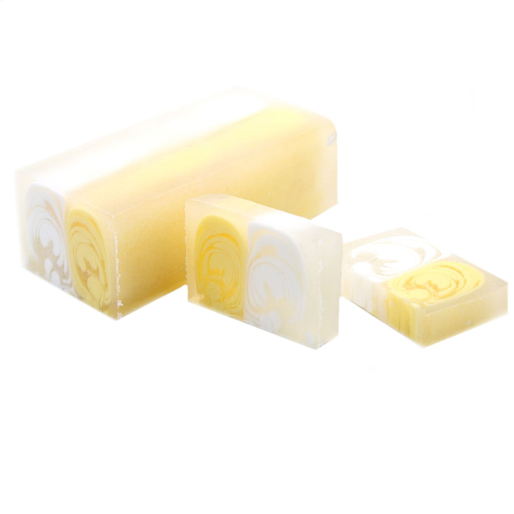 Handcrafted Vanilla Soap Slice 100g for a Luxurious Bathing Experience