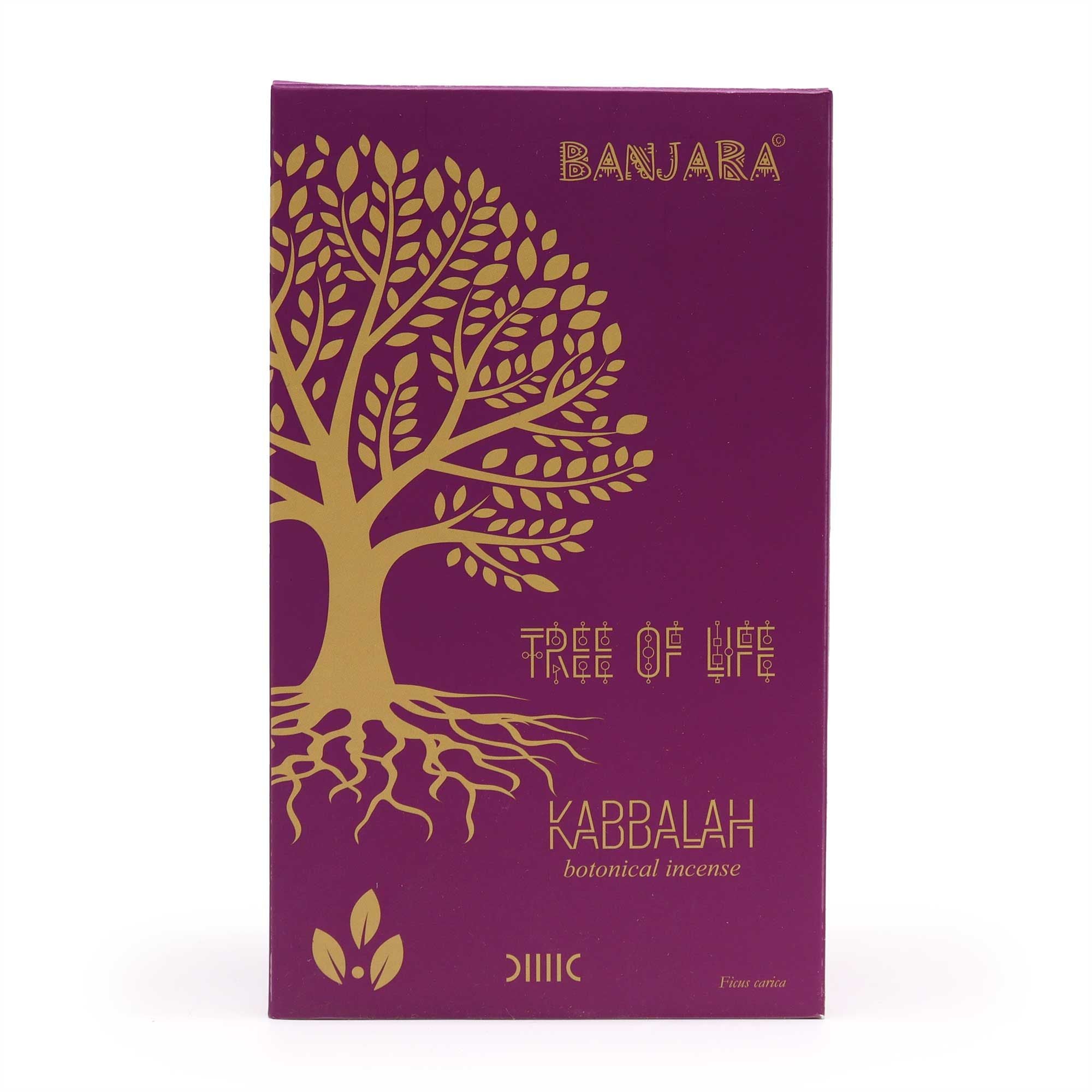 Banjara Botanical Incense Kabbalah for Creating a Spiritual Atmosphere