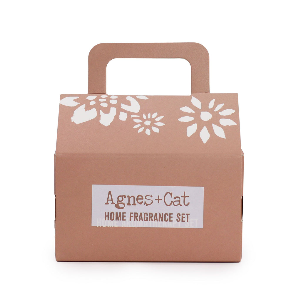 Agnes + Cat Moroccan Wax Melt Gift Set with Ceramic Burner and Tea Light