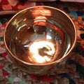 Small Shining Bell Metal Handmade Singing Bowl for Meditation