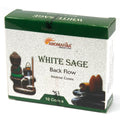 Aromatica Backflow Incense Cones White Sage for Home Fragrance