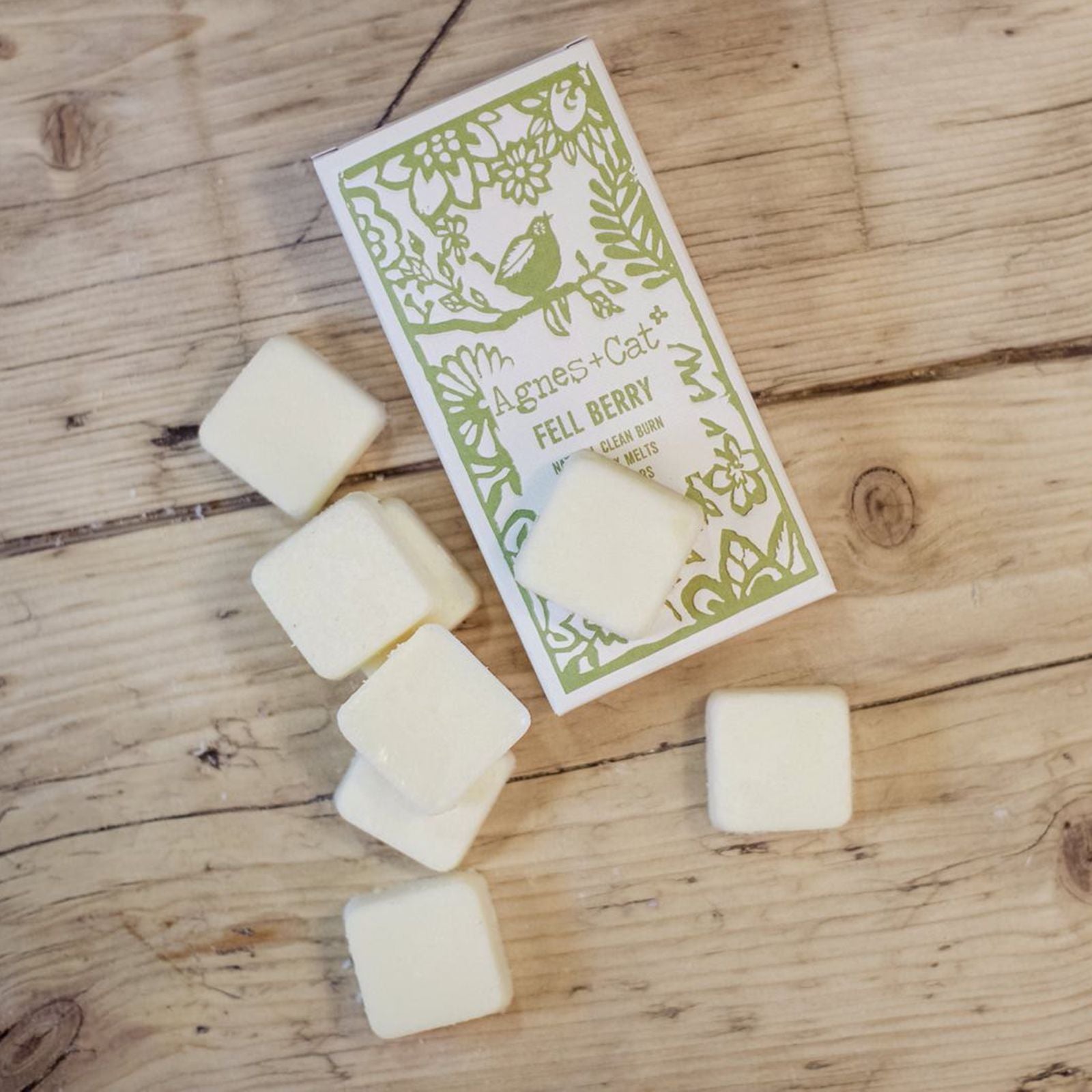 Agnes + Cat Fell Berry Box of 8 Soy Wax Melts for Home Fragrance