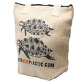 Eco Friendly Two Turtles Jute Bag for Sustainable Shopping Needs
