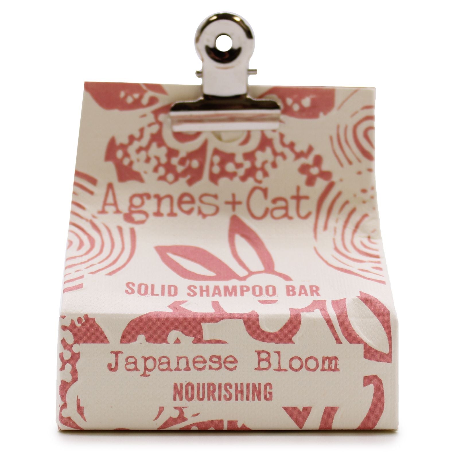 Agnes + Cat Japanese Bloom Solid Shampoo Bar for Healthy Hair Care