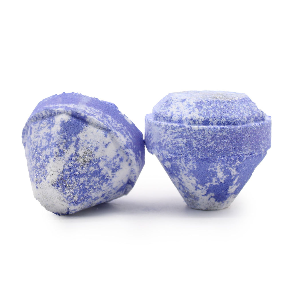 Gemstone Bath Bomb with Raspberry & Pomegranate Fragrance