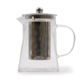 Glass Infuser Teapot in Tower Shape with 780ml Capacity