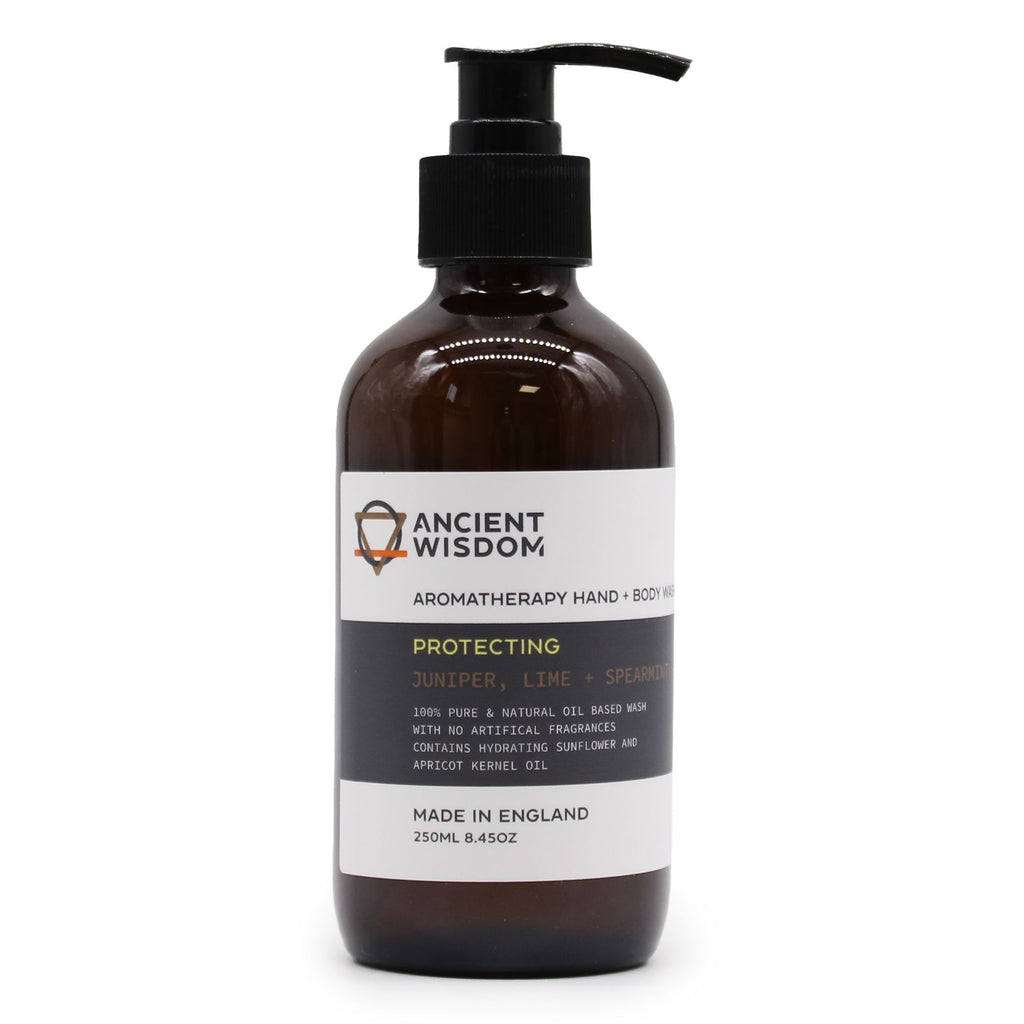 Juniper Lime & Spearmint Hand & Body Wash 250ml for Refreshing Cleanse