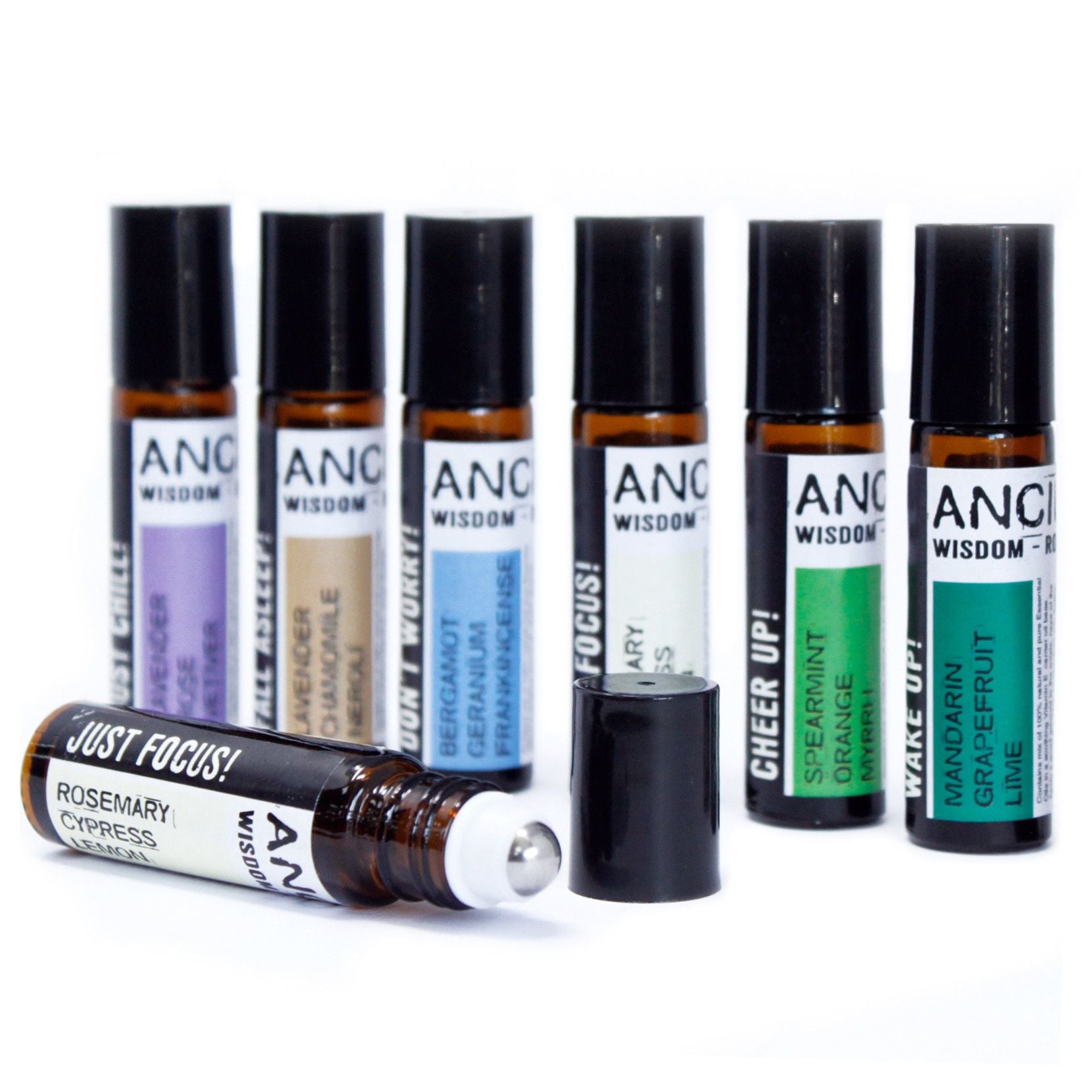 10ml Roll On Essential Oil Blend Don't Worry for Relaxation