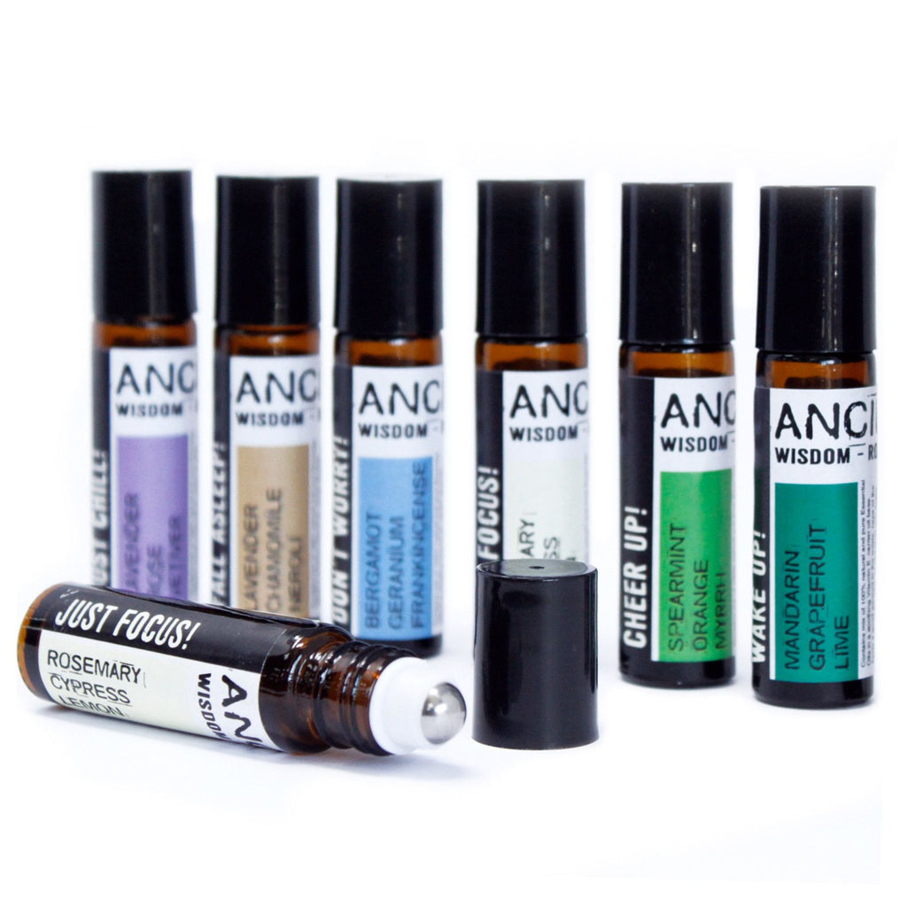 10ml Roll On Essential Oil Blend Just Chill for Aromatherapy