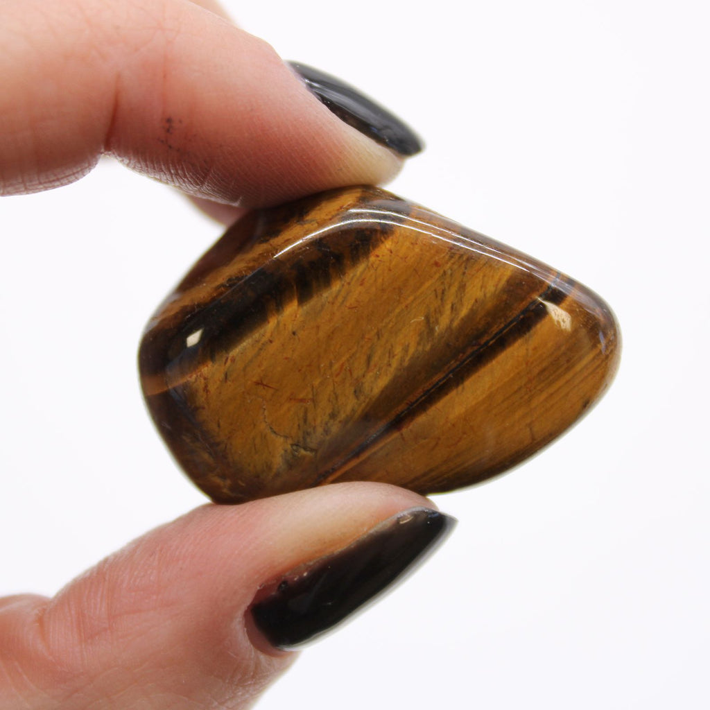 Medium African Tumble Stones Golden Tigers Eye for Home Decor
