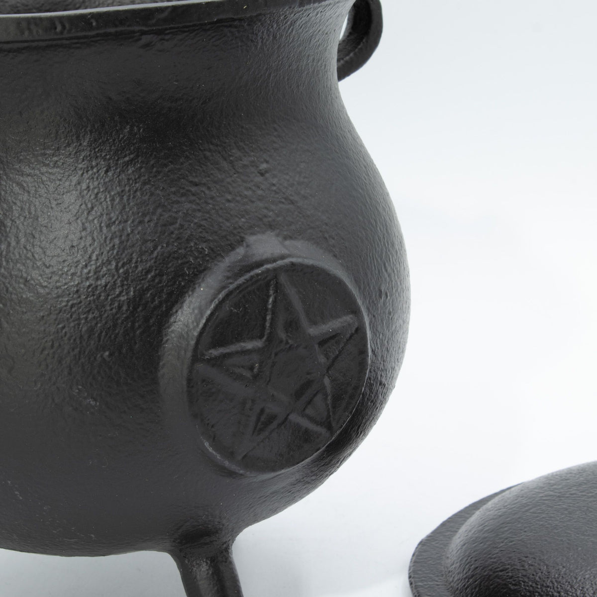 Extra Huge Cast Iron Cauldron with Pentagon 23x18cm (at least 4kg)