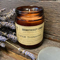 Aromatherapy Candle Clear Thinking for Enhanced Relaxation and Focus